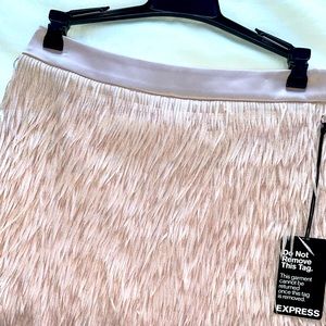 Express Fringe Skirt